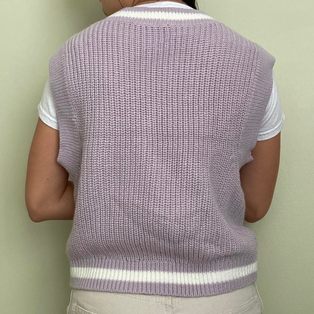H&M Ribbed Sweater Vest - Picture 3 of 4